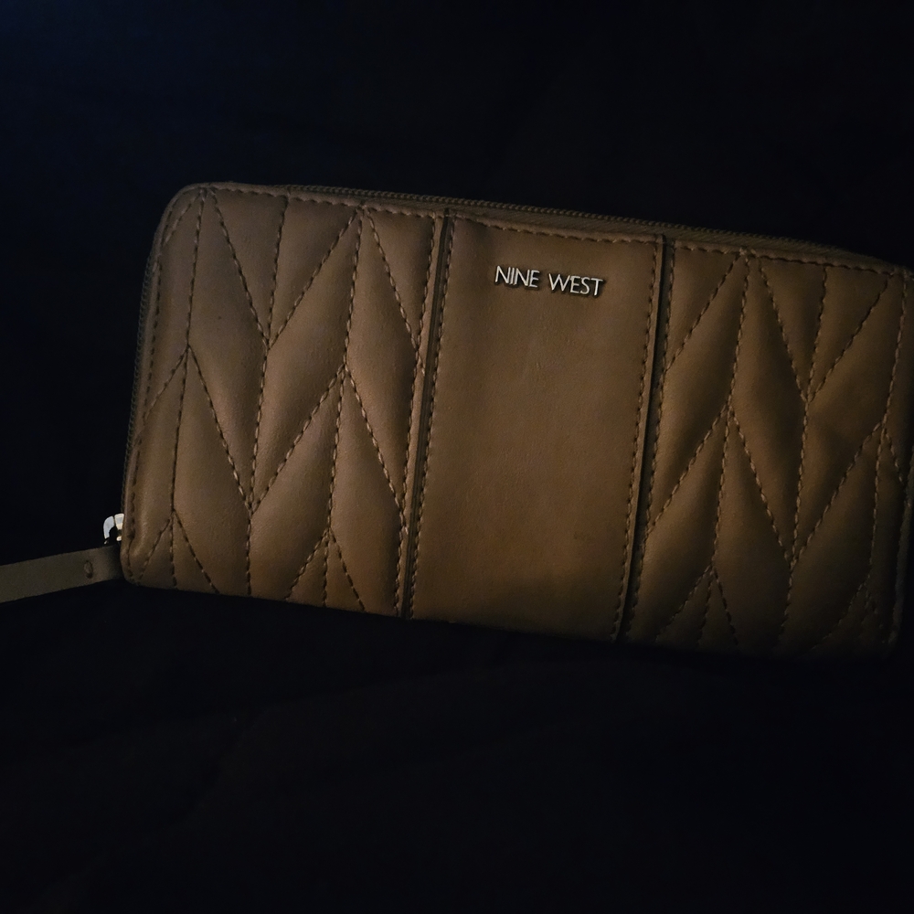 Nine West Brown Quilted Women's Wallet